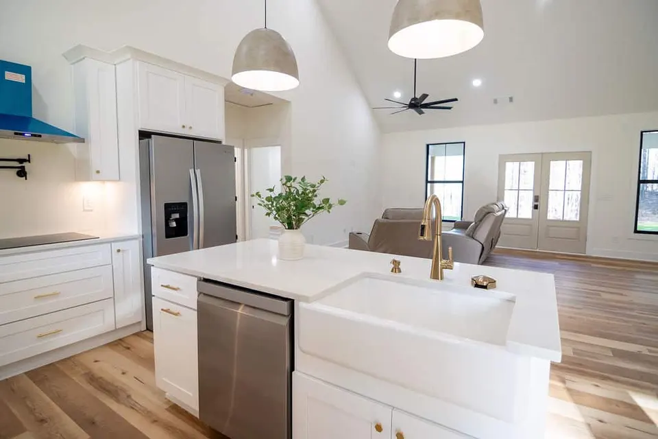 Custom kitchen in a Lanier home
